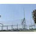 132KV substation structure steel pole